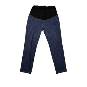 BHome Maternity Bootcut Jeans Black Elastic Full Belly Panel – Women’s Size XXL